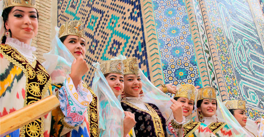 all about the blue domes: uzbekistan