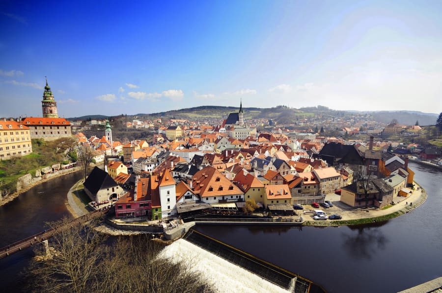 Cesky krumlov, Czech Republic: Cesky Krumlov- The Fairly Tale Town