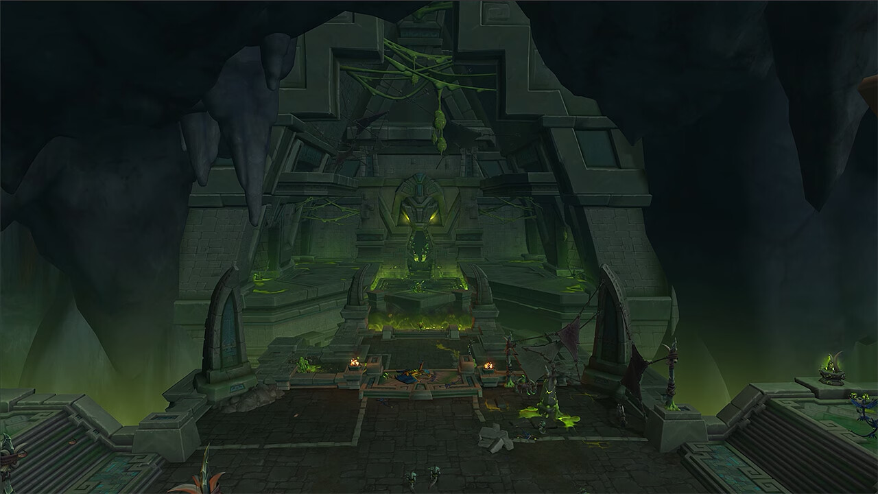 A green-lit Atal Utek interior from the Patch 12.1 PTR