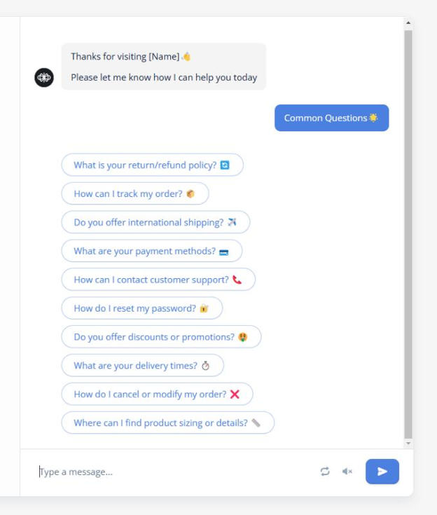 Customer Interaction via AI Agent
