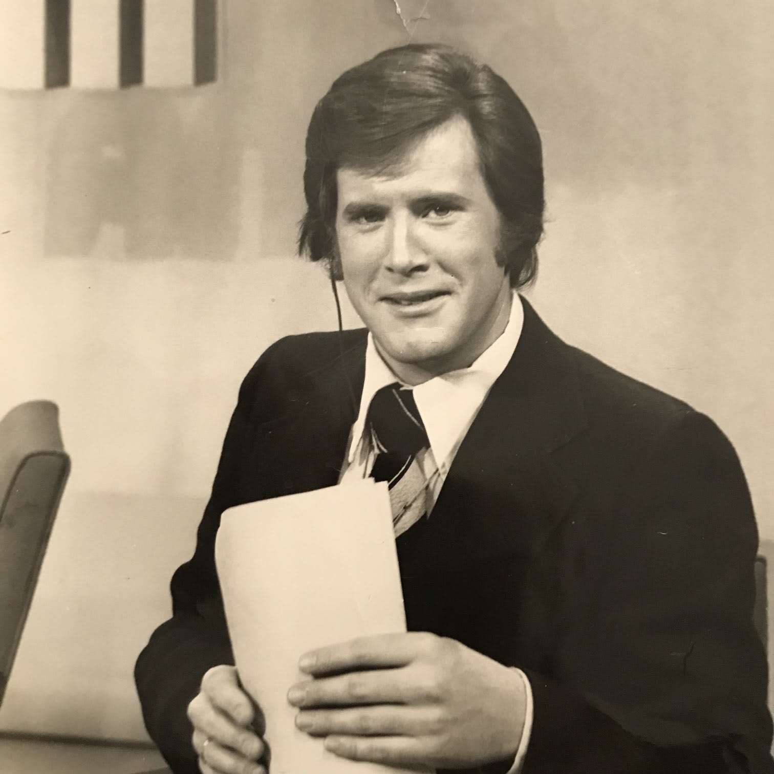 Keith Morrison at Canada AM 1974