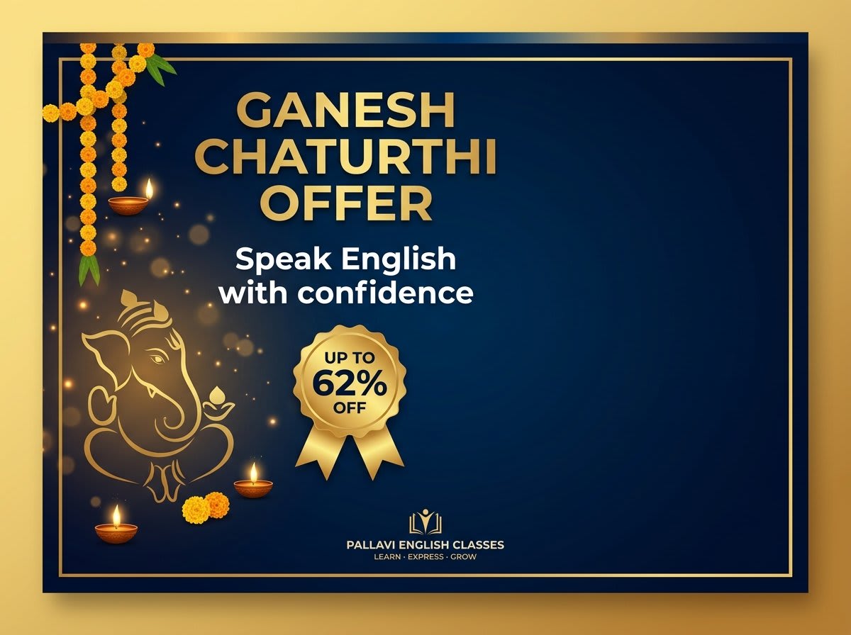 Ganesh Chaturthi Offer — Speak English with confidence