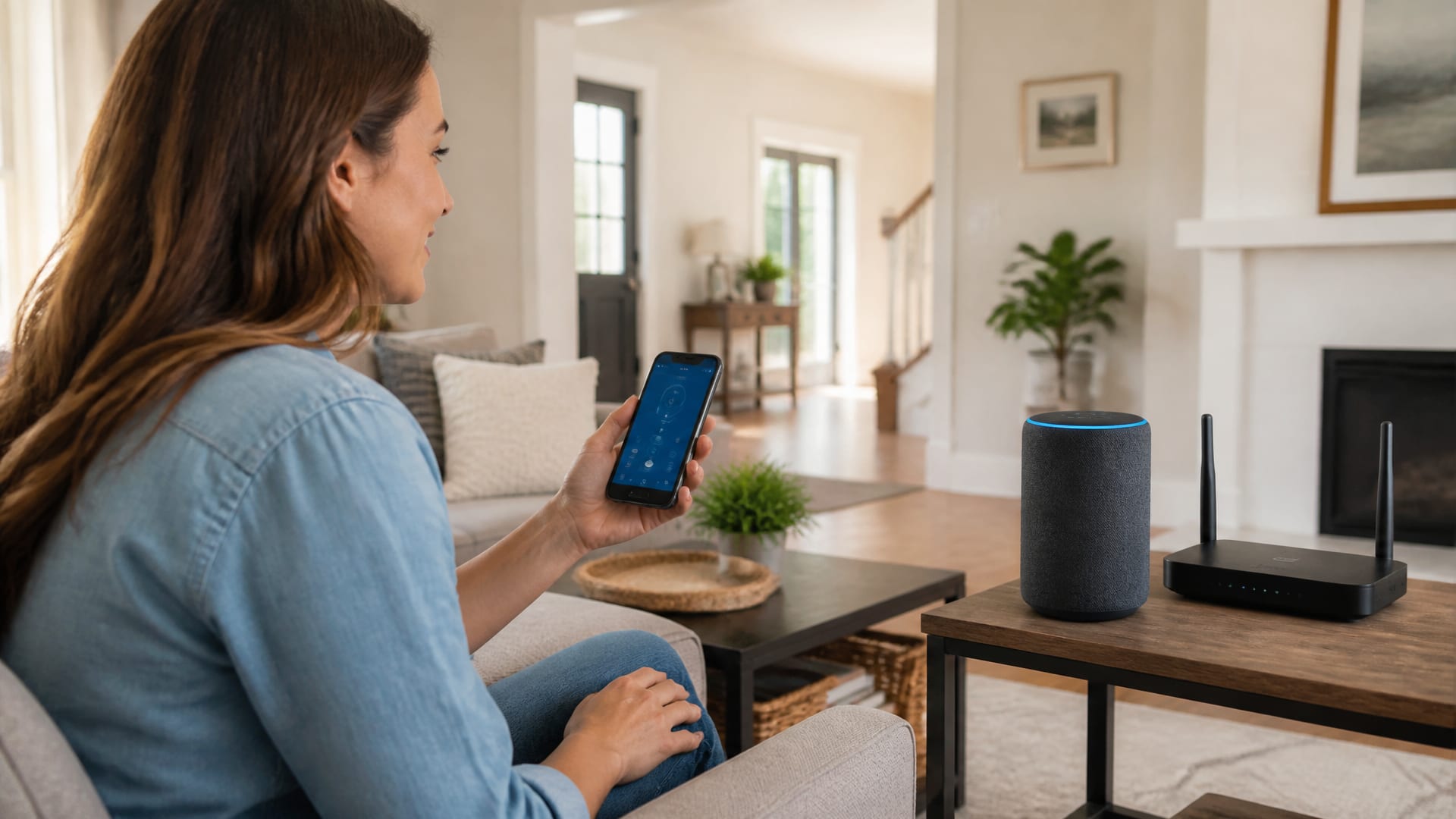 How to connect Alexa to Wi-Fi after changing a router using the Alexa app