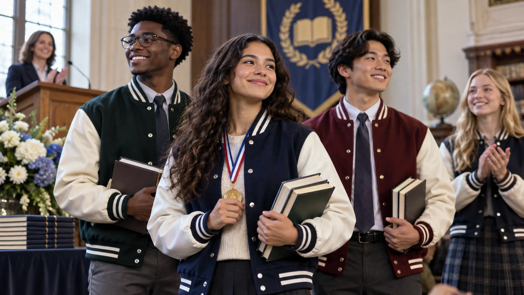 Varsity Jackets for Academic Achievement: Not Just Sports