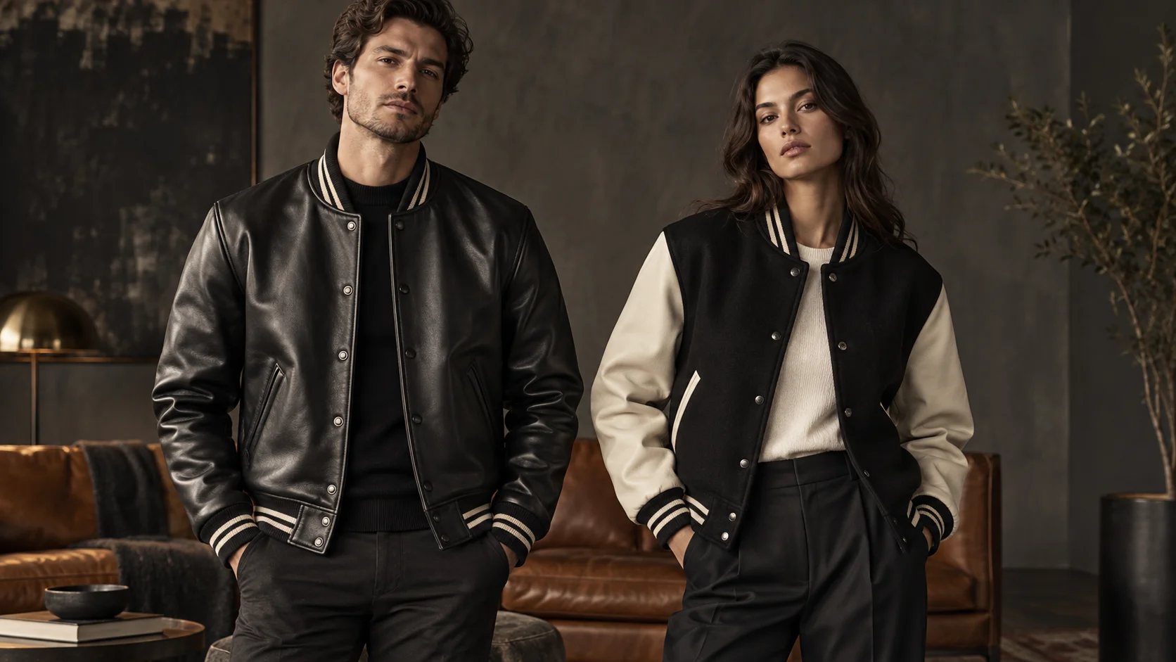 All-Leather vs Wool-and-Leather Varsity Jackets
