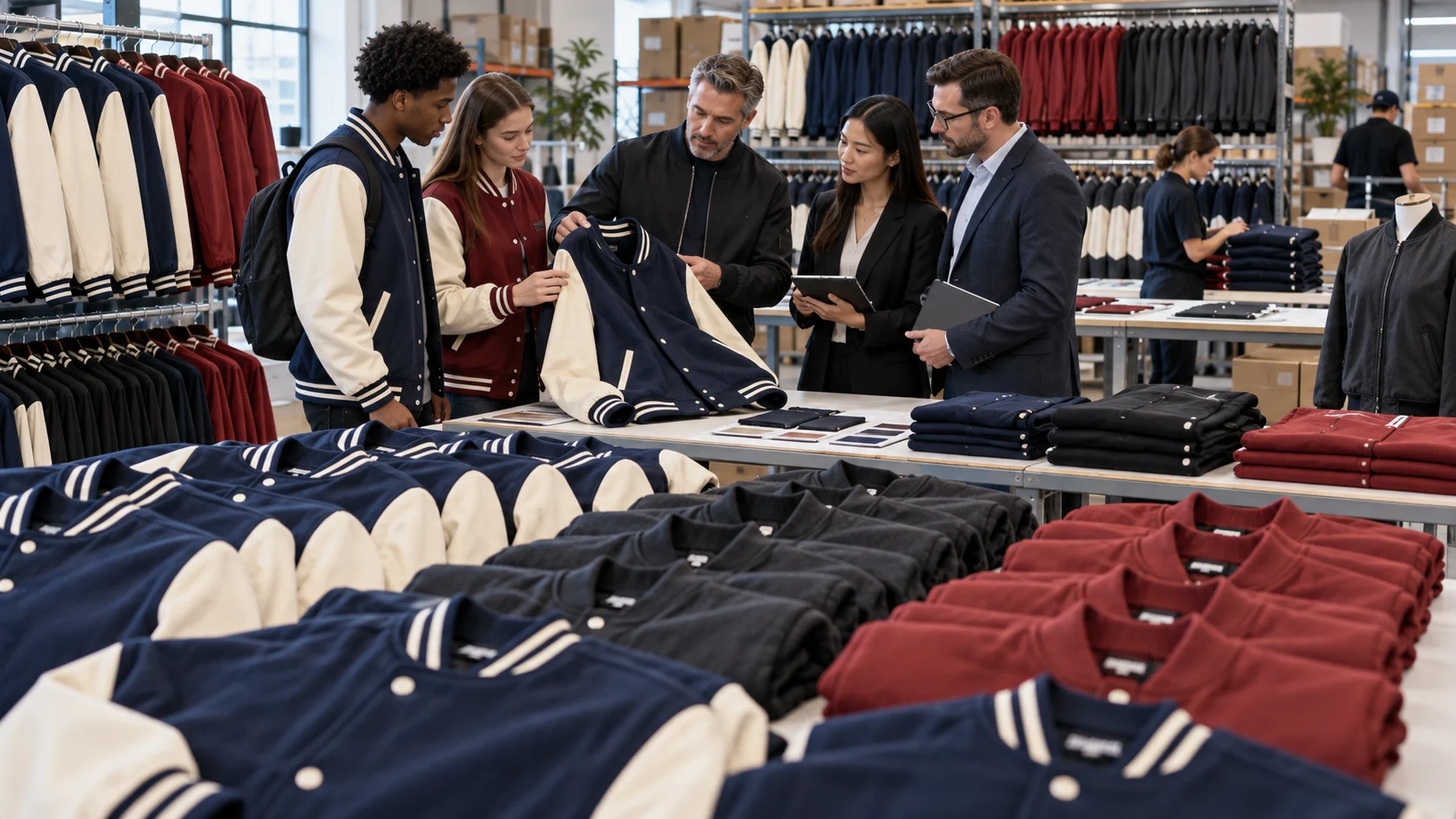 Wholesale Custom Jackets for Schools, Teams, and Corporate Programs