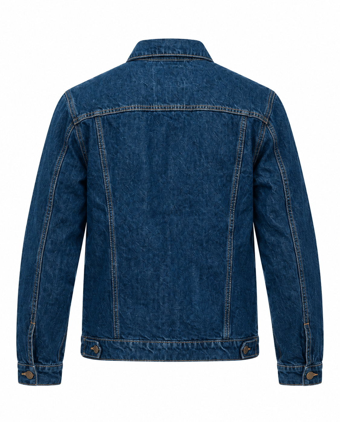 Denim Jacket For Mens And Women Back View
