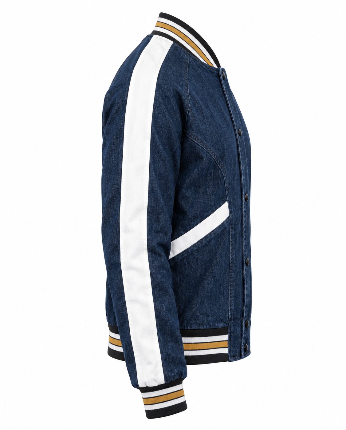 Stylish Denim Jacket For Womens Right Sleeve View