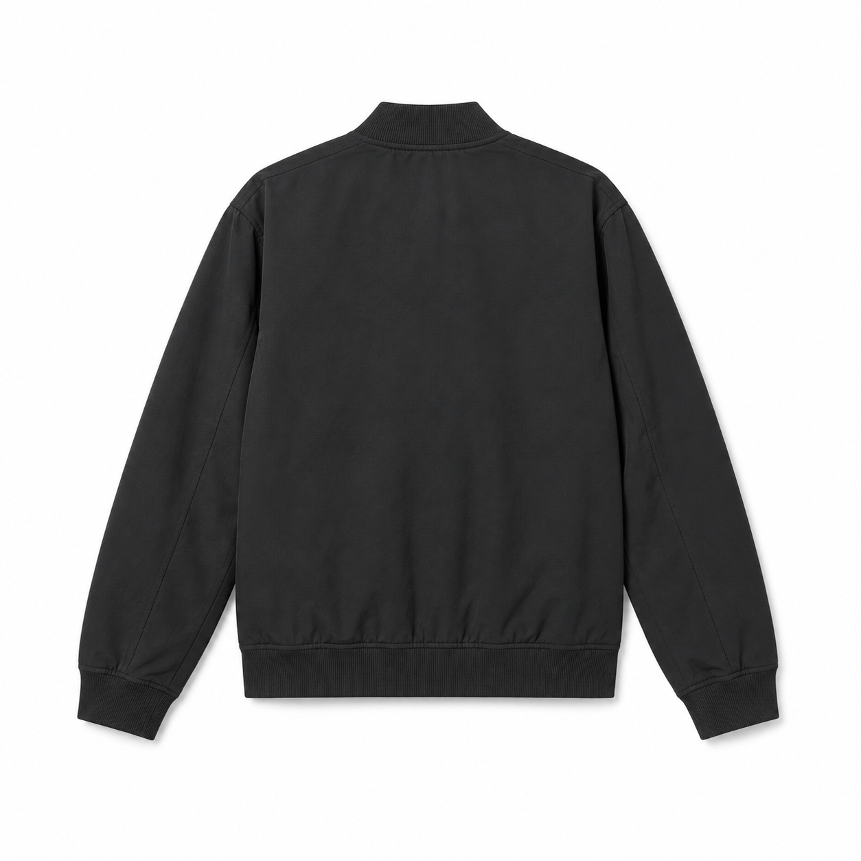 Black Coach Jacket Back View