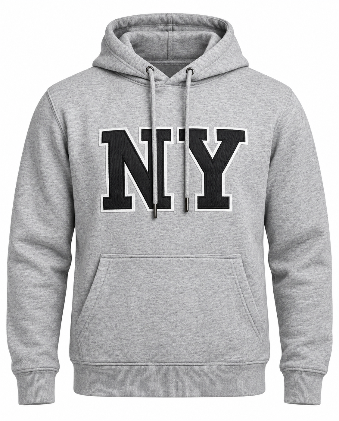 Big Tackle Twill Letters On Hoodie Front View