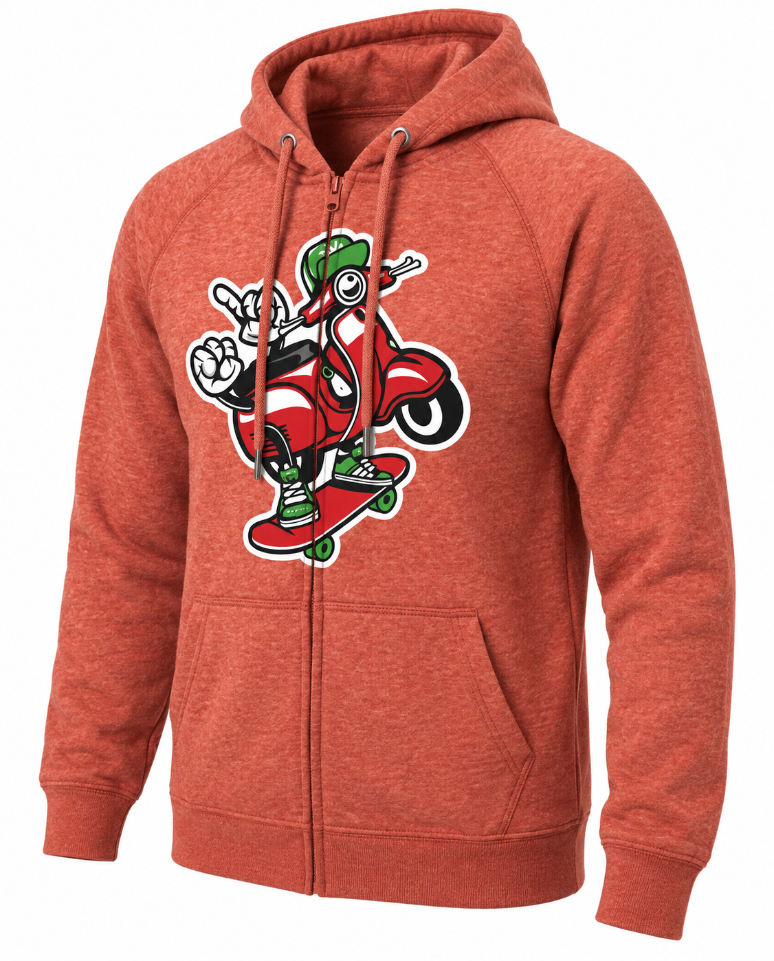 Dtf Print On Hoodie Right Sleeve View