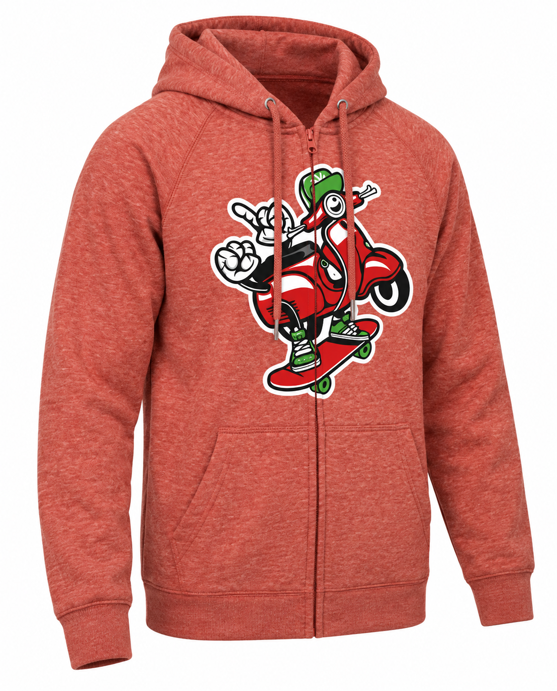 Dtf Print On Hoodie Left Sleeve View
