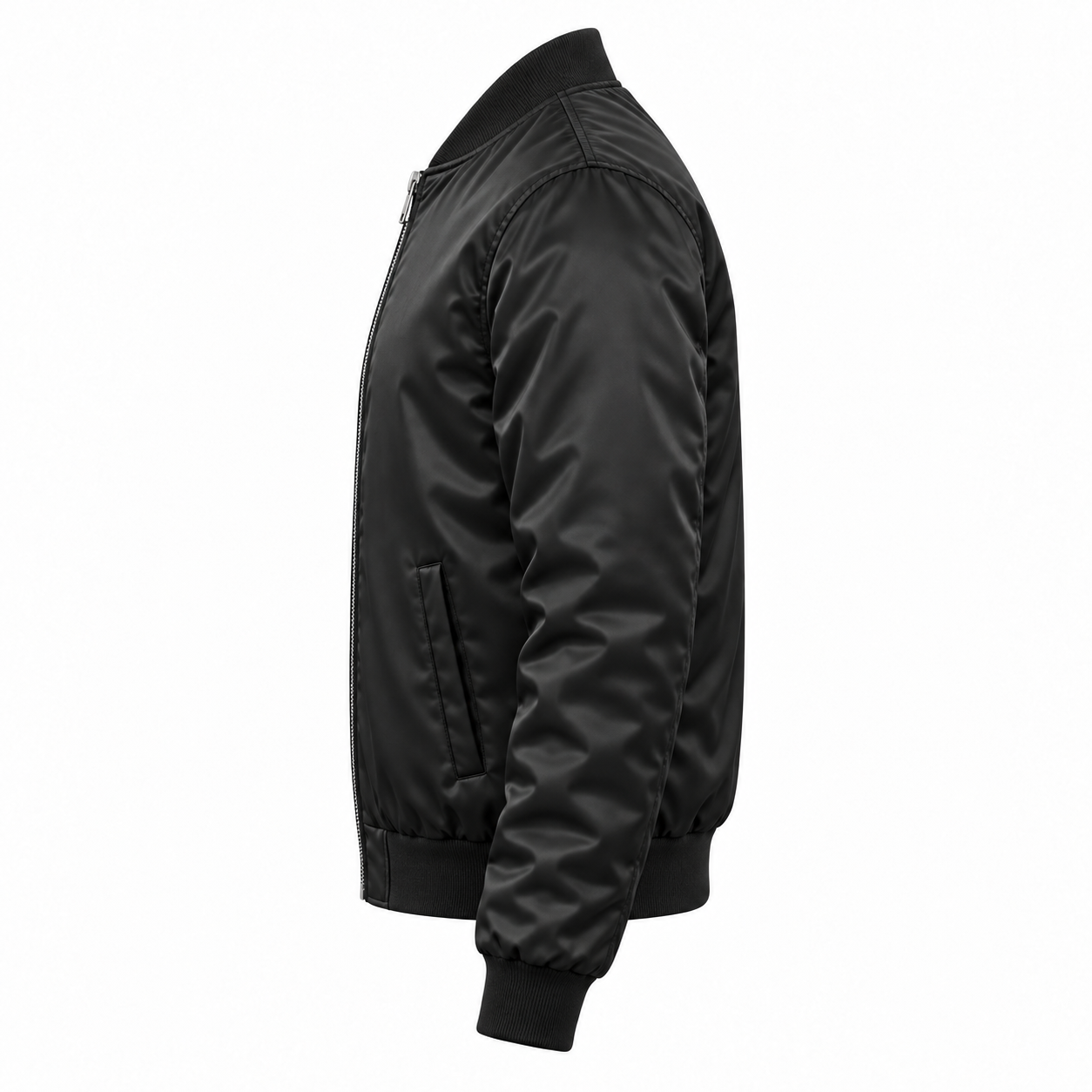 Design Your Own Custom Bomber Jacket - left side view