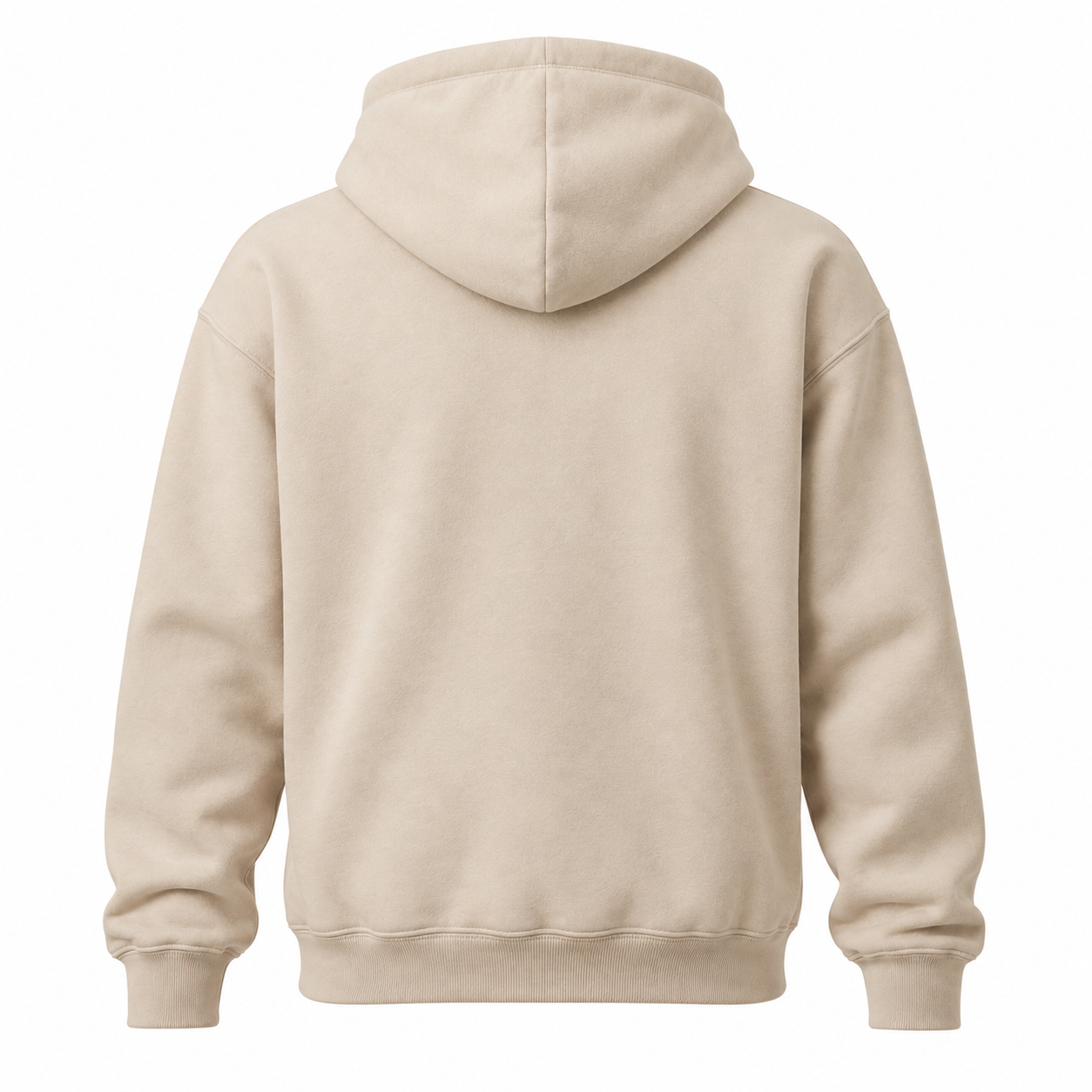 Embroidered Name Hoodie, Old English Style - back view