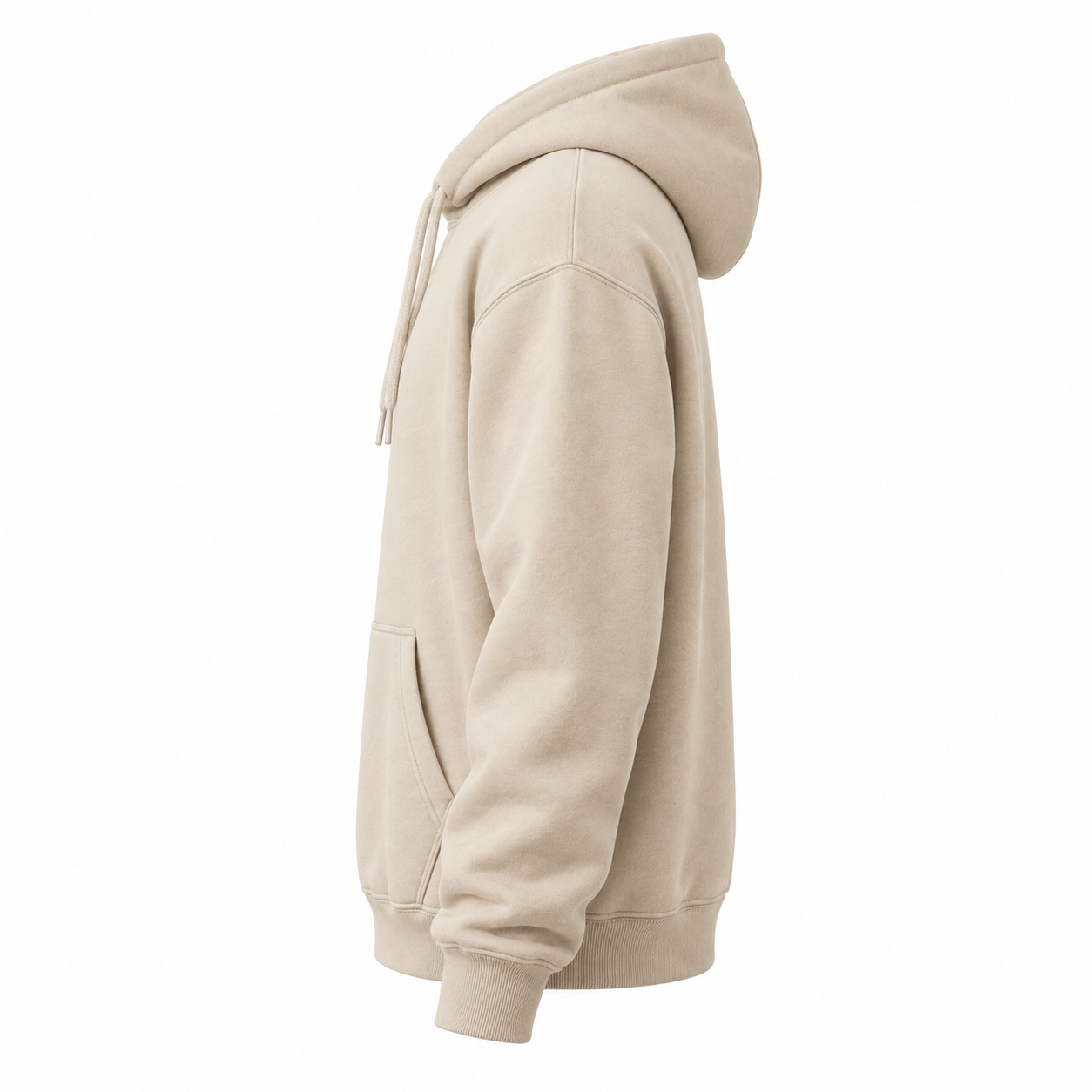 Embroidered Name Hoodie, Old English Style - left side view