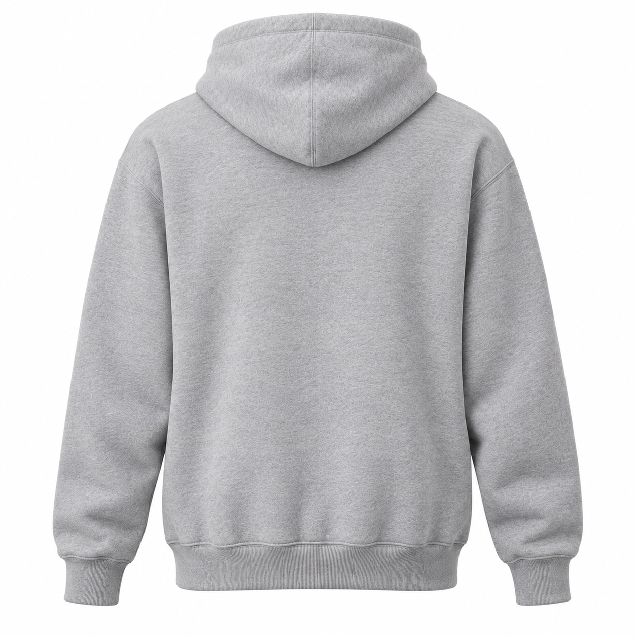 Graduation Hoodie with Applique Letters - back view