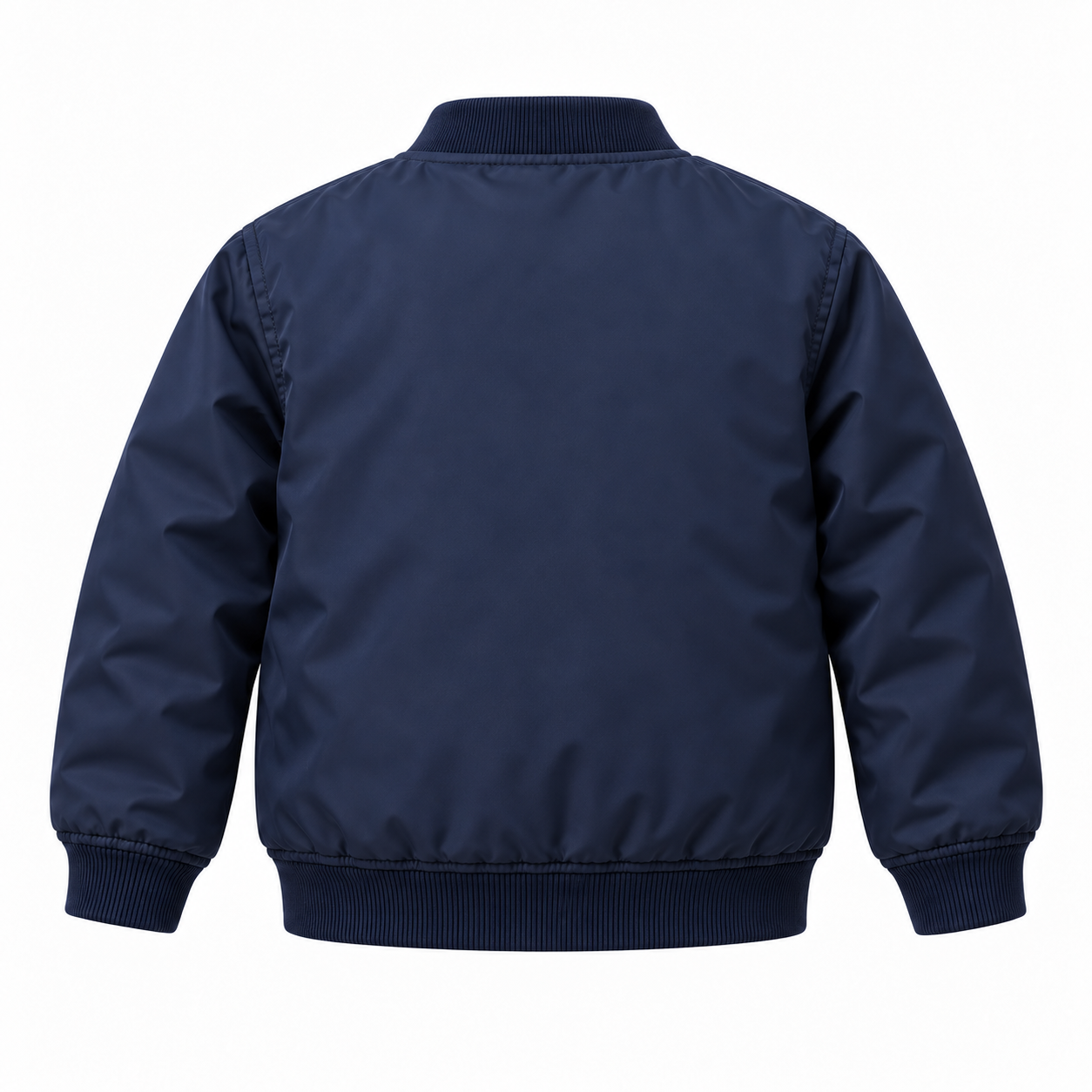 Kids Bomber Jacket with Embroidered Name - back view