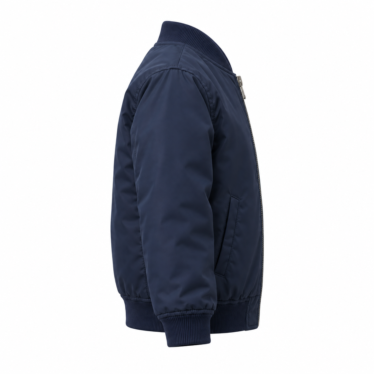 Kids Bomber Jacket with Embroidered Name - right side view