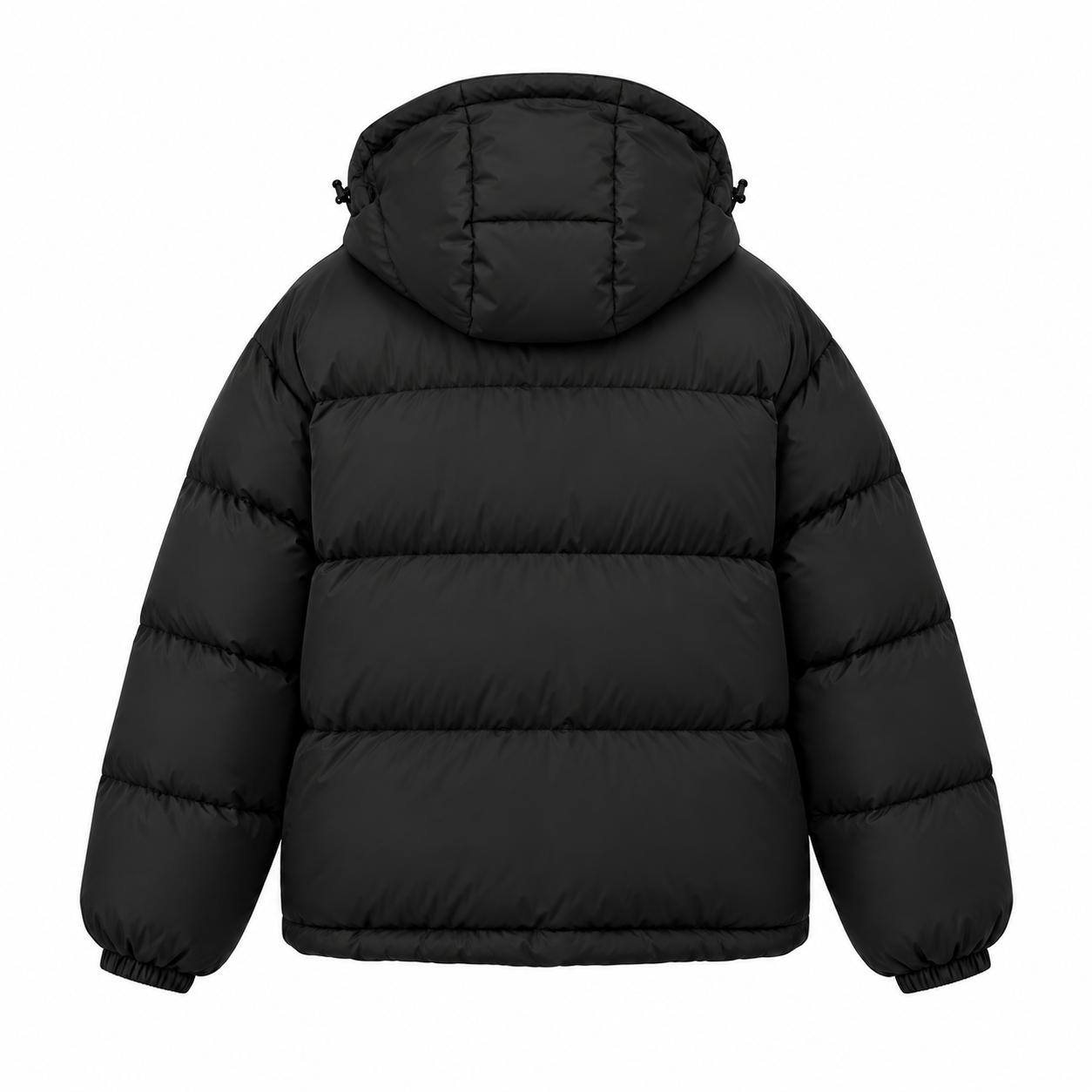 Oversized Puffer Jacket - back view