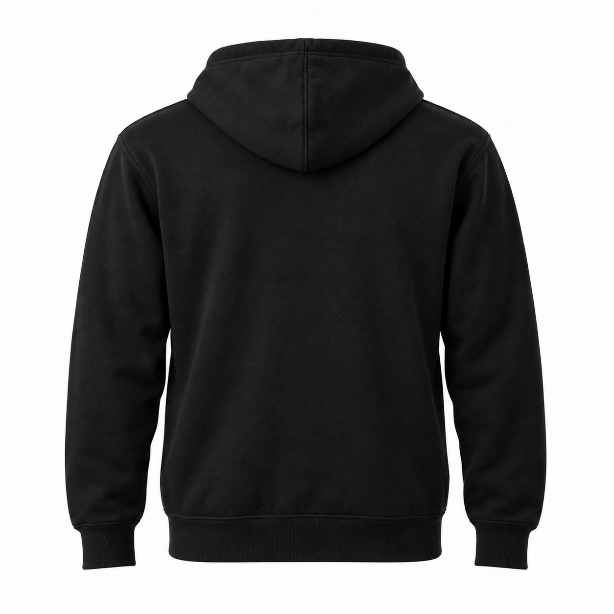 Team Logo Embroidered Zip-Up Hoodie - back view