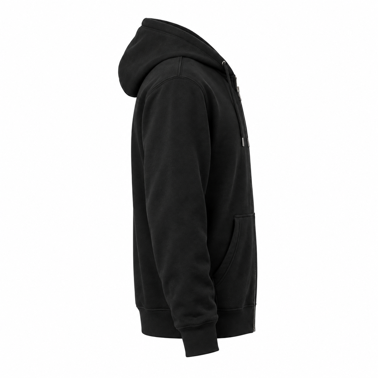 Team Logo Embroidered Zip-Up Hoodie - right side view