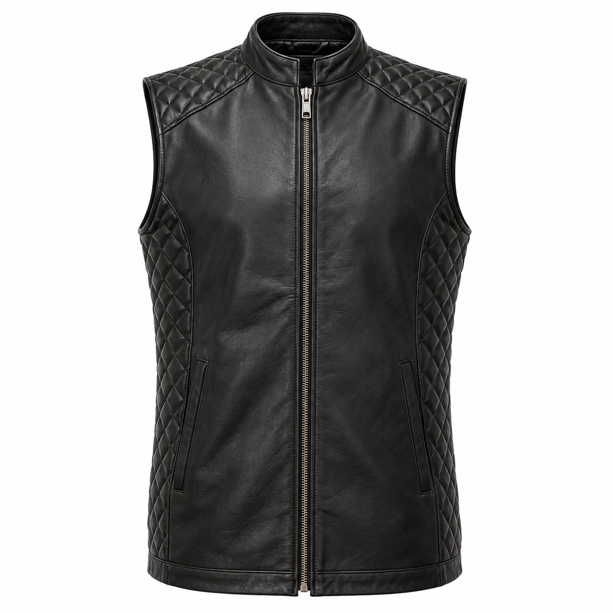 Leather Vest collection featured jacket