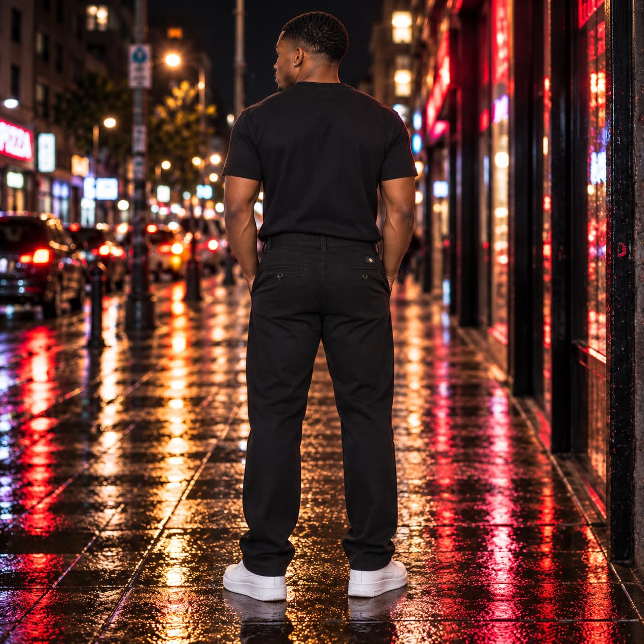Pantalón Dockers negro, segunda vista
