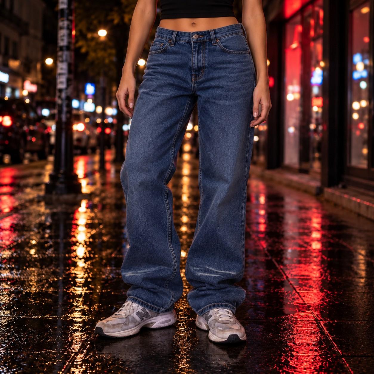 Vaquero Arizona Jeans azul oscuro, vista principal
