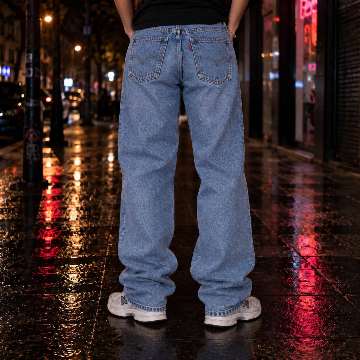 Vaquero J. Galt mom jeans azul claro, segunda vista