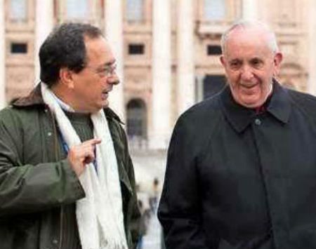 Biógrafo argentino y el Papa frente al empresariado: