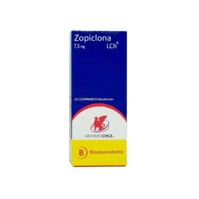 Zopiclona 7,5 Mg 30 Comprimidos Lab. Chile