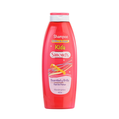 Shampoo Kids Simond's Suavidad Y Brillo 400 Ml