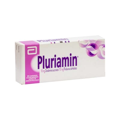 Pluriamin 30 Comprimidos   Vence 06/2026   Stock 1