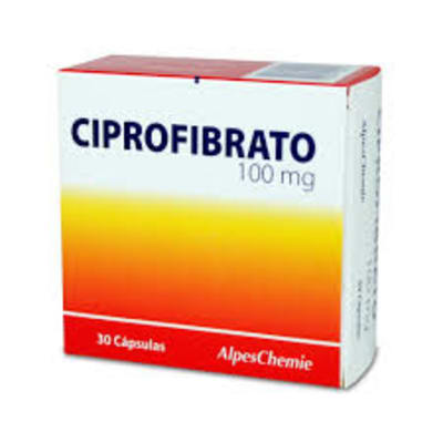 Ciprofibrato 100 Mg 30 Cápsulas