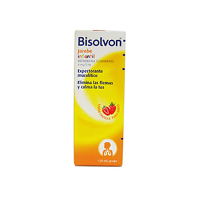 Bisolvon Infantil Jarabe 4mg/5ml X 120