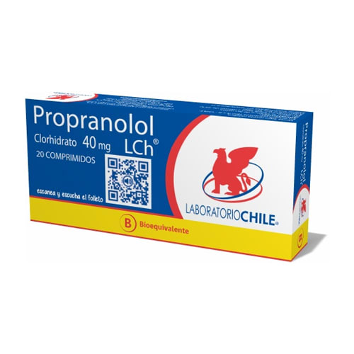 Propranolol 40 mg x 20 EASYFARMA