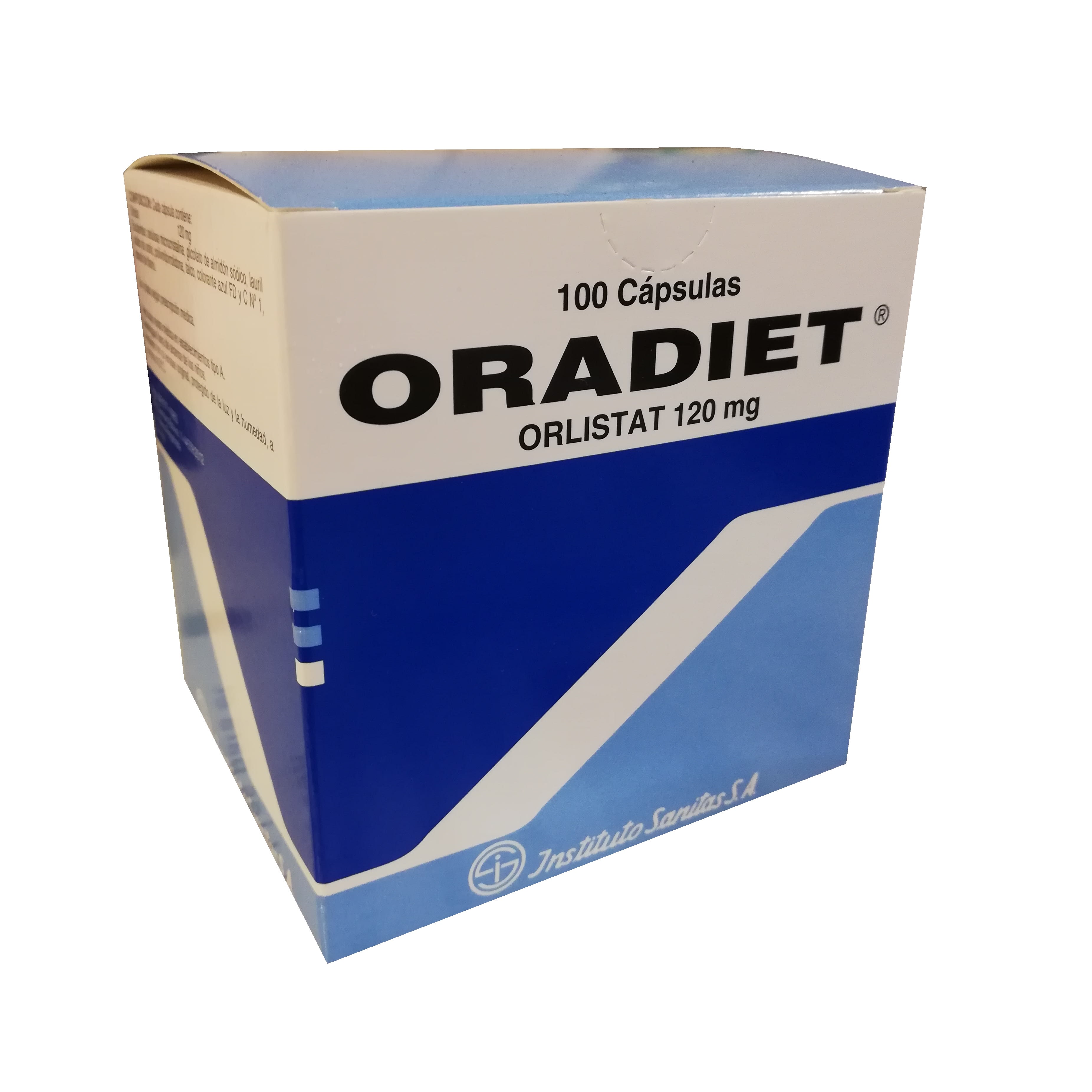 Oradiet 120 mg 100 cápsulas - EASYFARMA