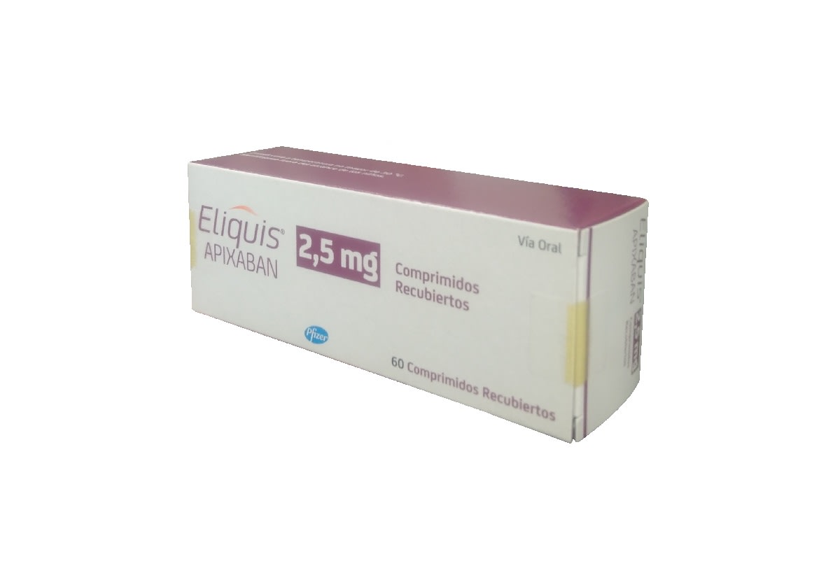Eliquis 2,5 mg. 60 comp. EASYFARMA Eliquis 2,5 mg. 60 comp. EASYFARMA