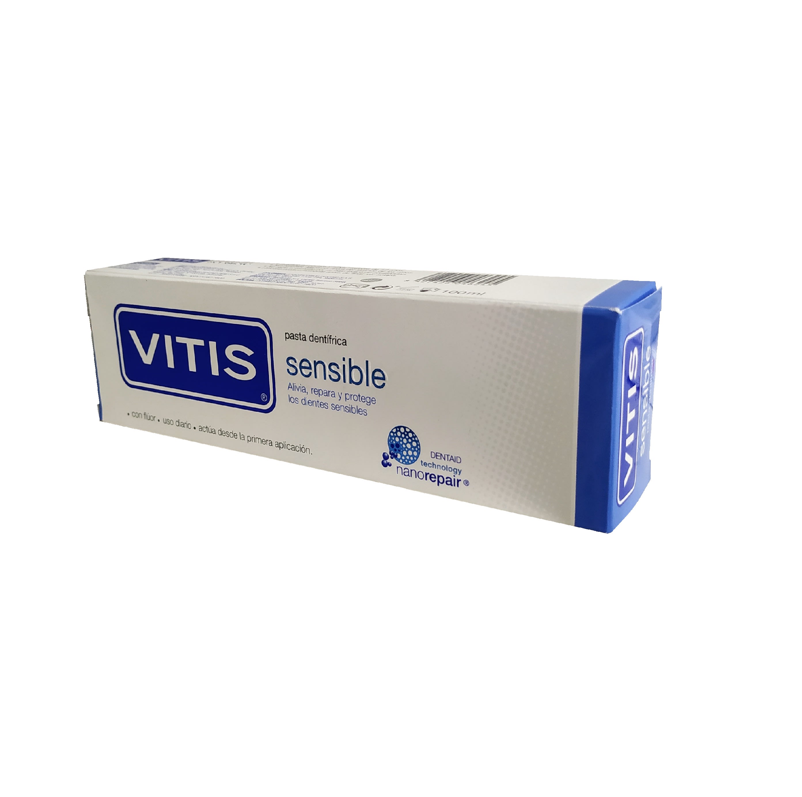 Vitis Pasta dental Sensible 100 mL - EASYFARMA