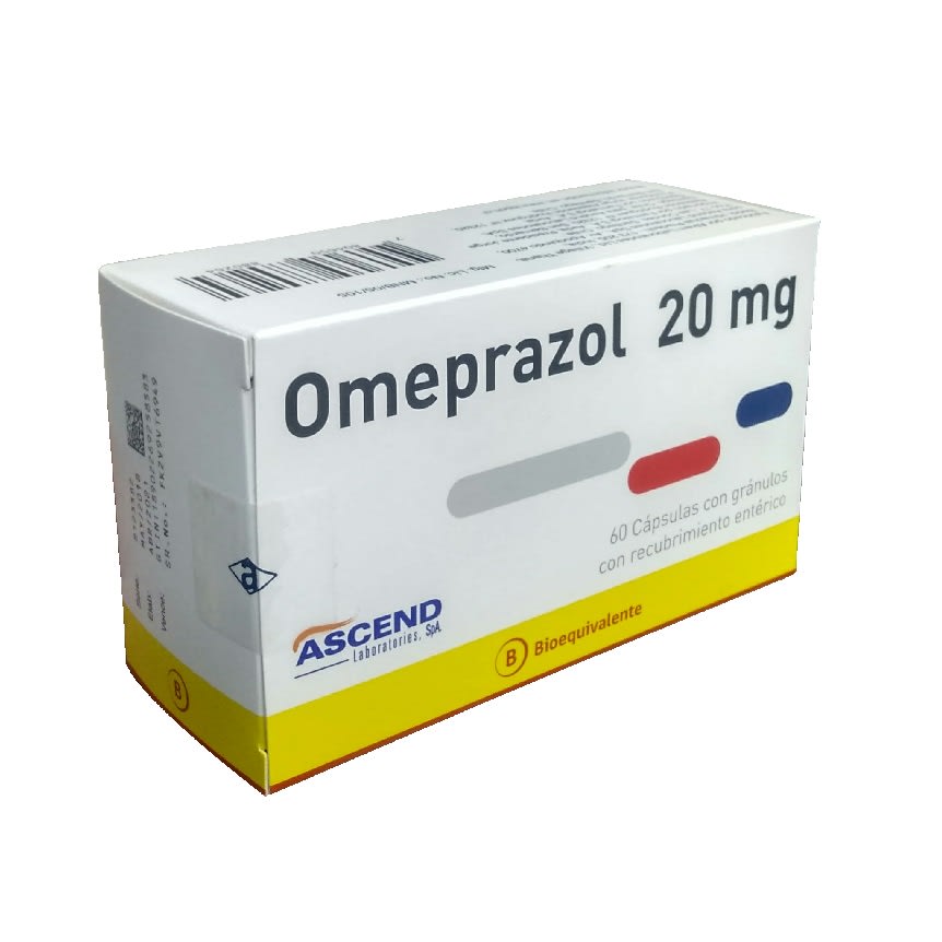 Omeprazol 20 mg. x 60 cap. - EASYFARMA