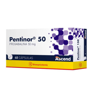 Pentinor 50 mg 40 capsulas