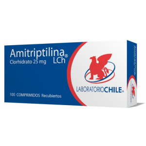 Amitriptilina 25 mg x 100 comp