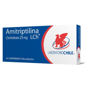 Amitriptilina 25 mg 24 Comp Lab Chile