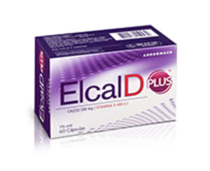 Elcal D Plus 60 Cap Calcio/Vit D 500/400 Mg   VENCE 08/2026   STOCK 1