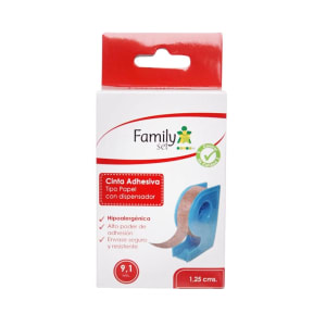 Family Set Cinta Adhesiva 1,25 cms. x 9,1 m.