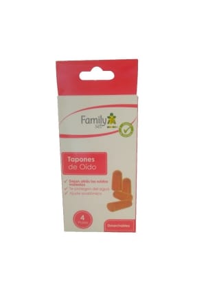 Tapones Oido Family Set 4 pares