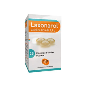 Laxonarol 25 cápsulas blandas