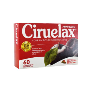 Ciruelax 60 comprimidos Minitabs vence 01/2026 Stock 1