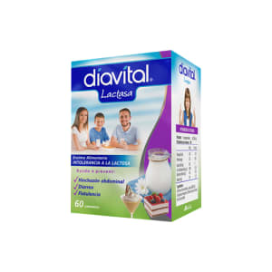 Diavital lactasa 9000 FCC 30 comprimidos