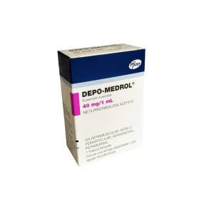 Depo-Medrol 40mg/1mL inyectable 1 Frasco Ampolla